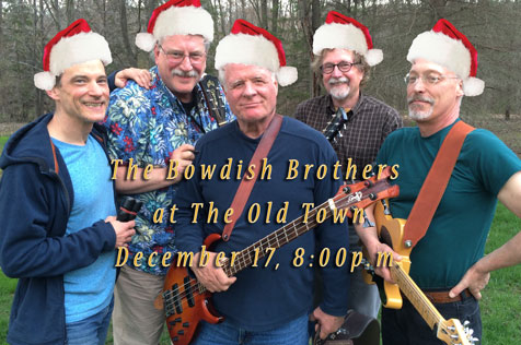 Photo of Bowdish Brothers with Santa Hats